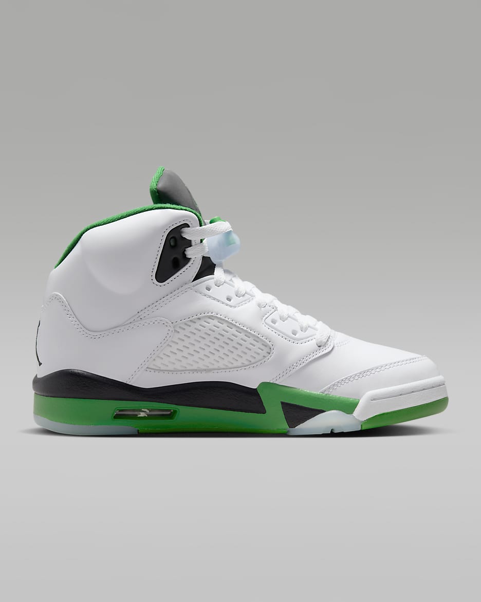 Nike air jordan 5 white sales